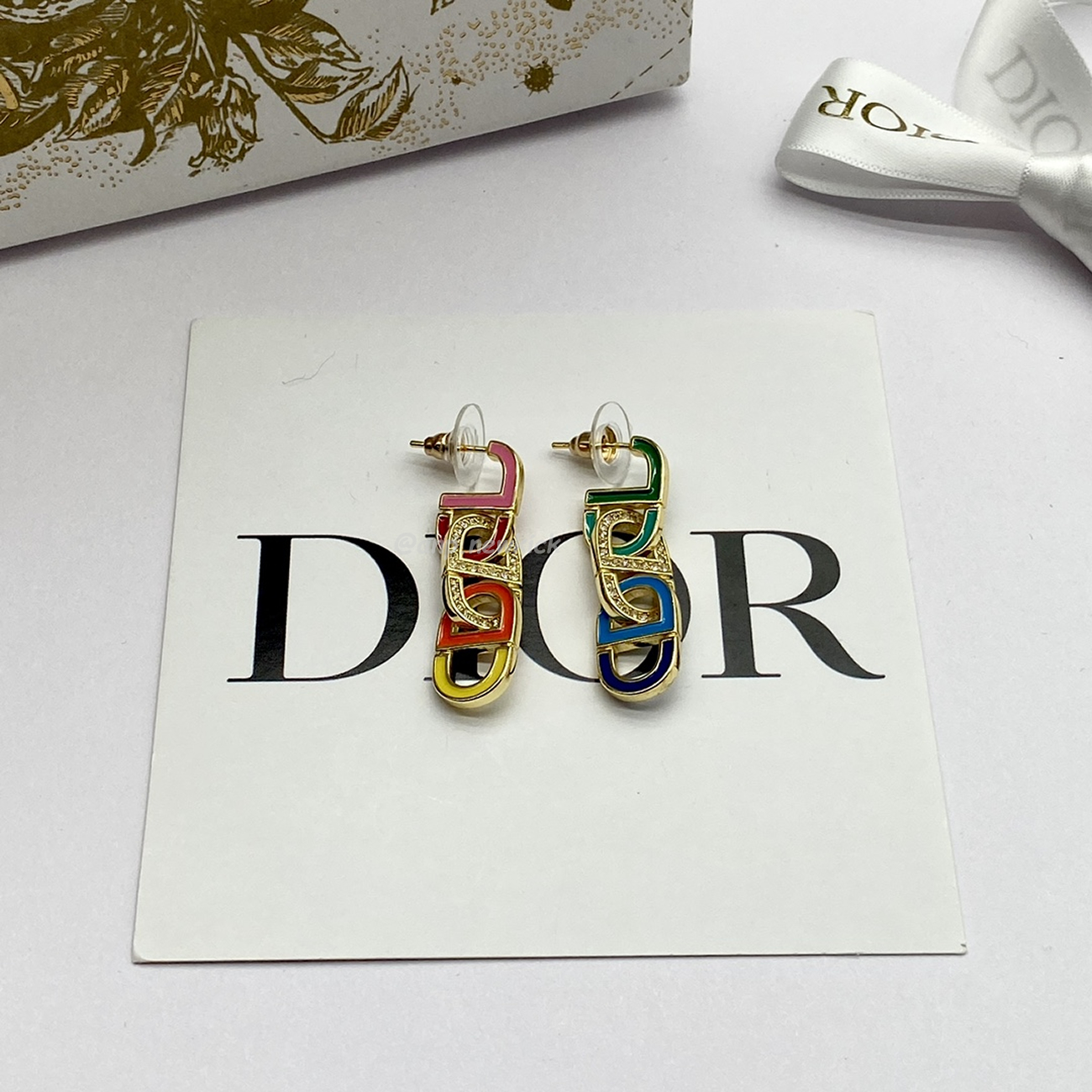Dior Bracelet Necklace Earring Set (8) - www.newkick.vip